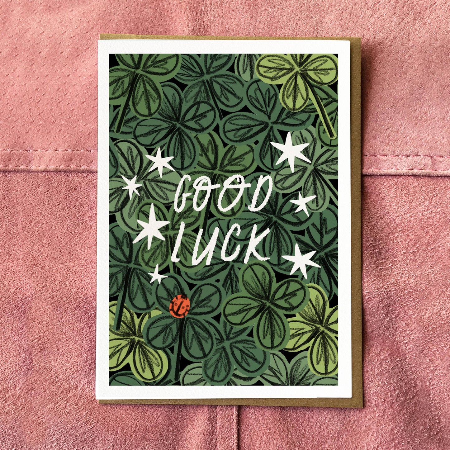 Good Luck Card / Lucky Clover Card