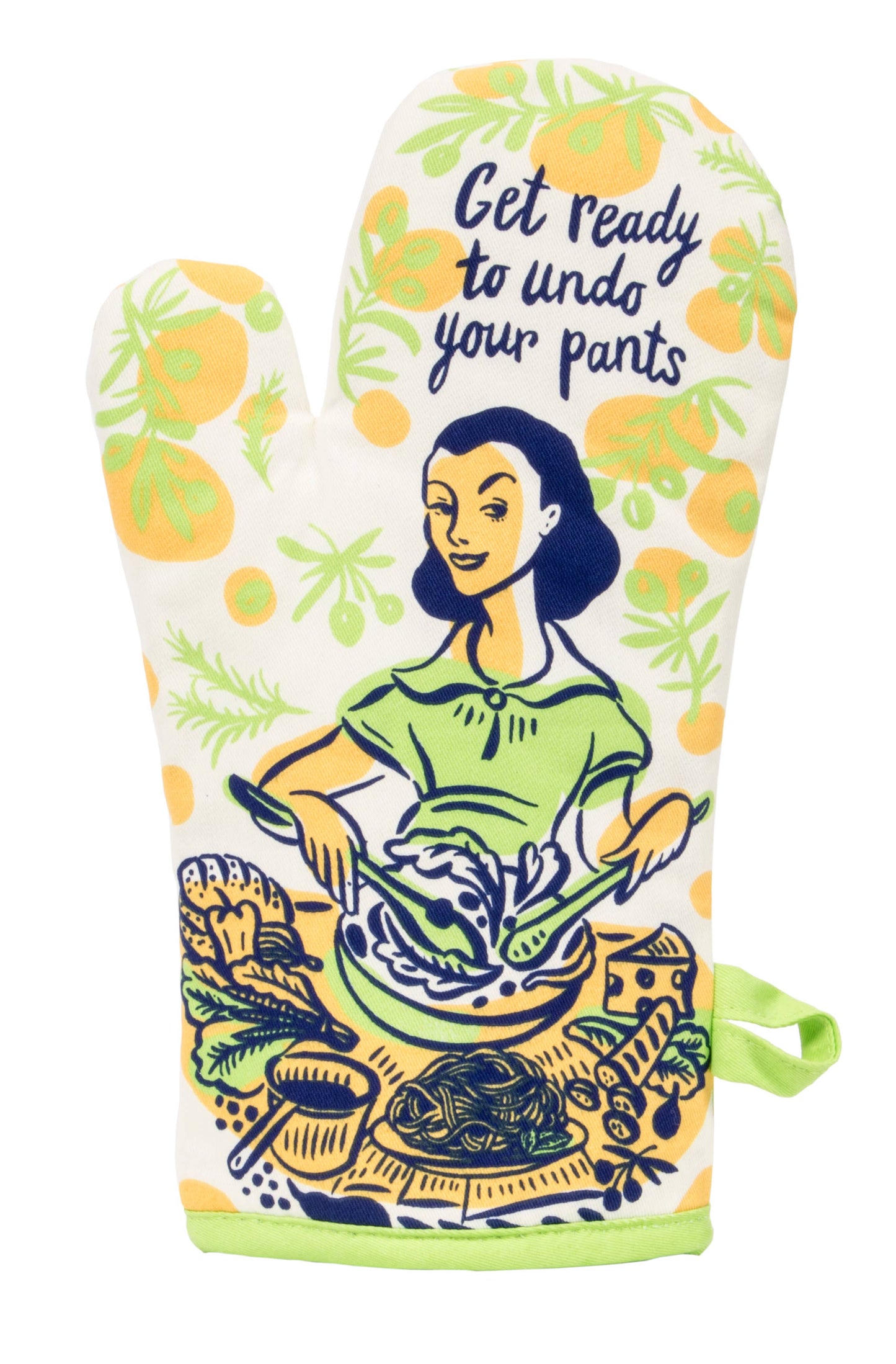 Undo Your Pants Oven Mitt