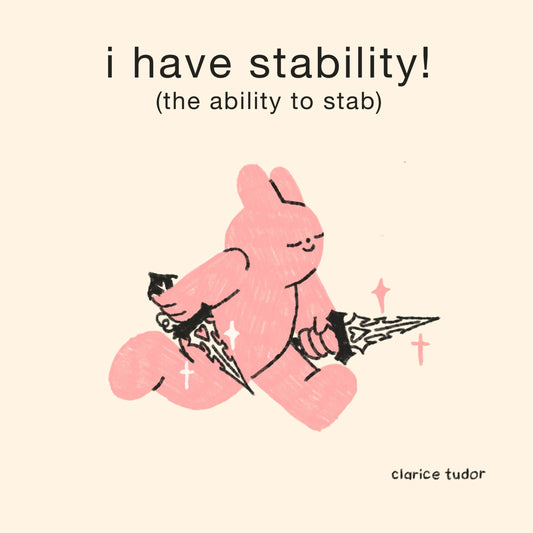 Stability Comic Postcard Print CT17