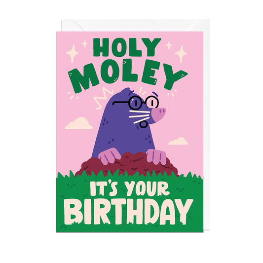 HOLY MOLEY BIRTHDAY Card