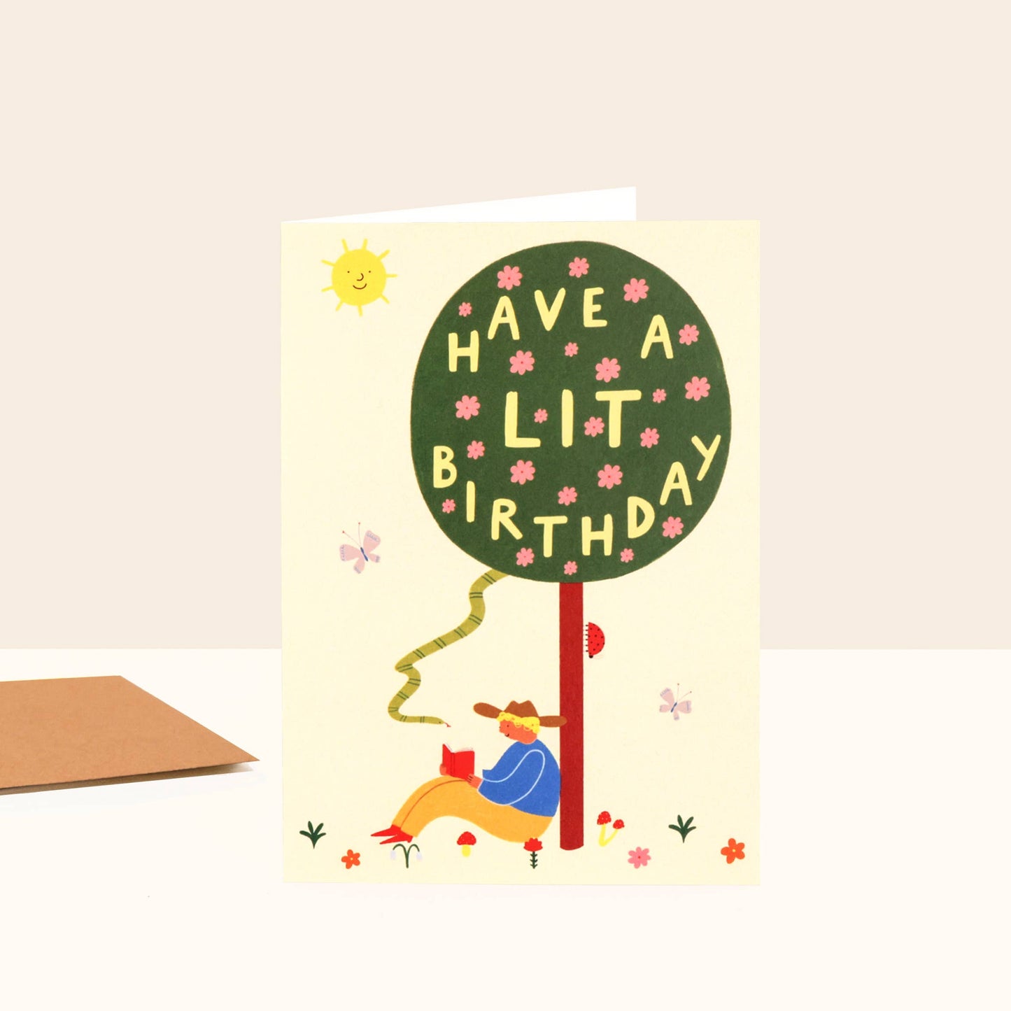 Have A Lit Birthday Greeting Card