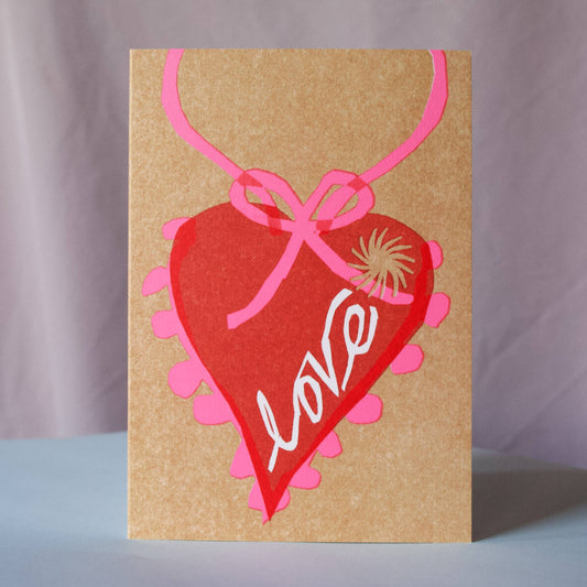 Love Heart Greeting Card