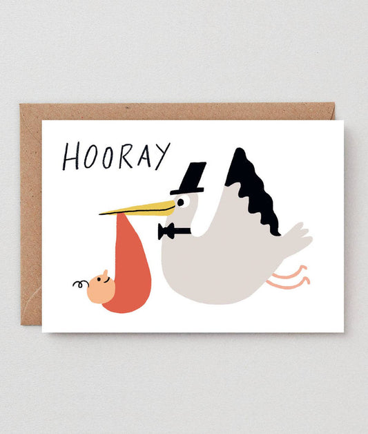Hooray Greetings Card