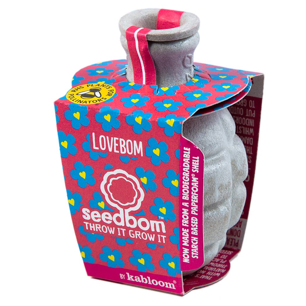 Mixed Wildflower Seed Pack - Poppy Peaceboms & Loveboms