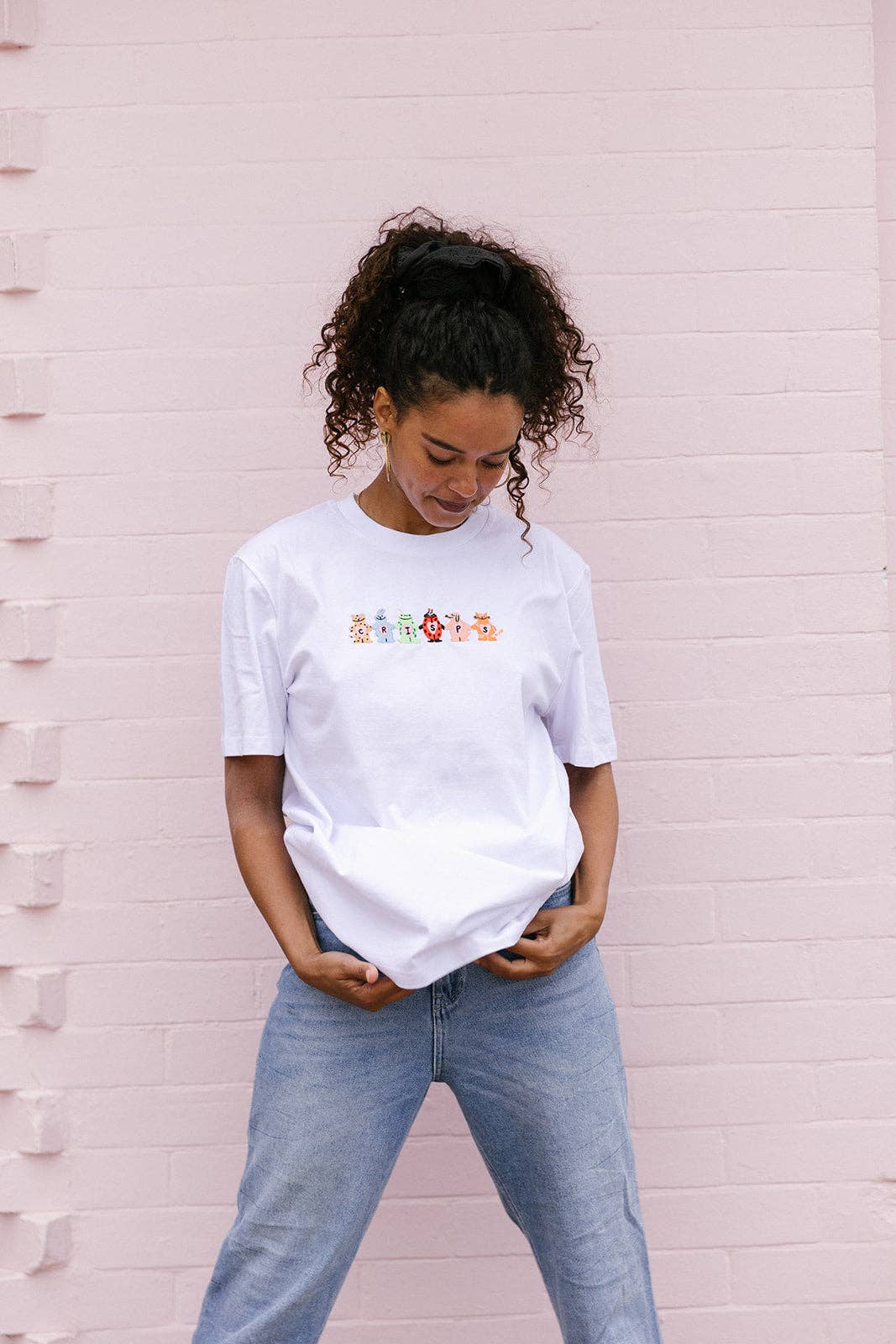 CRISPS Embroidered T-Shirt