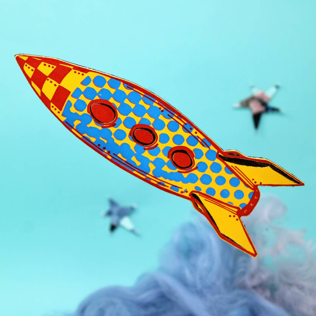 Rocket Bookmark