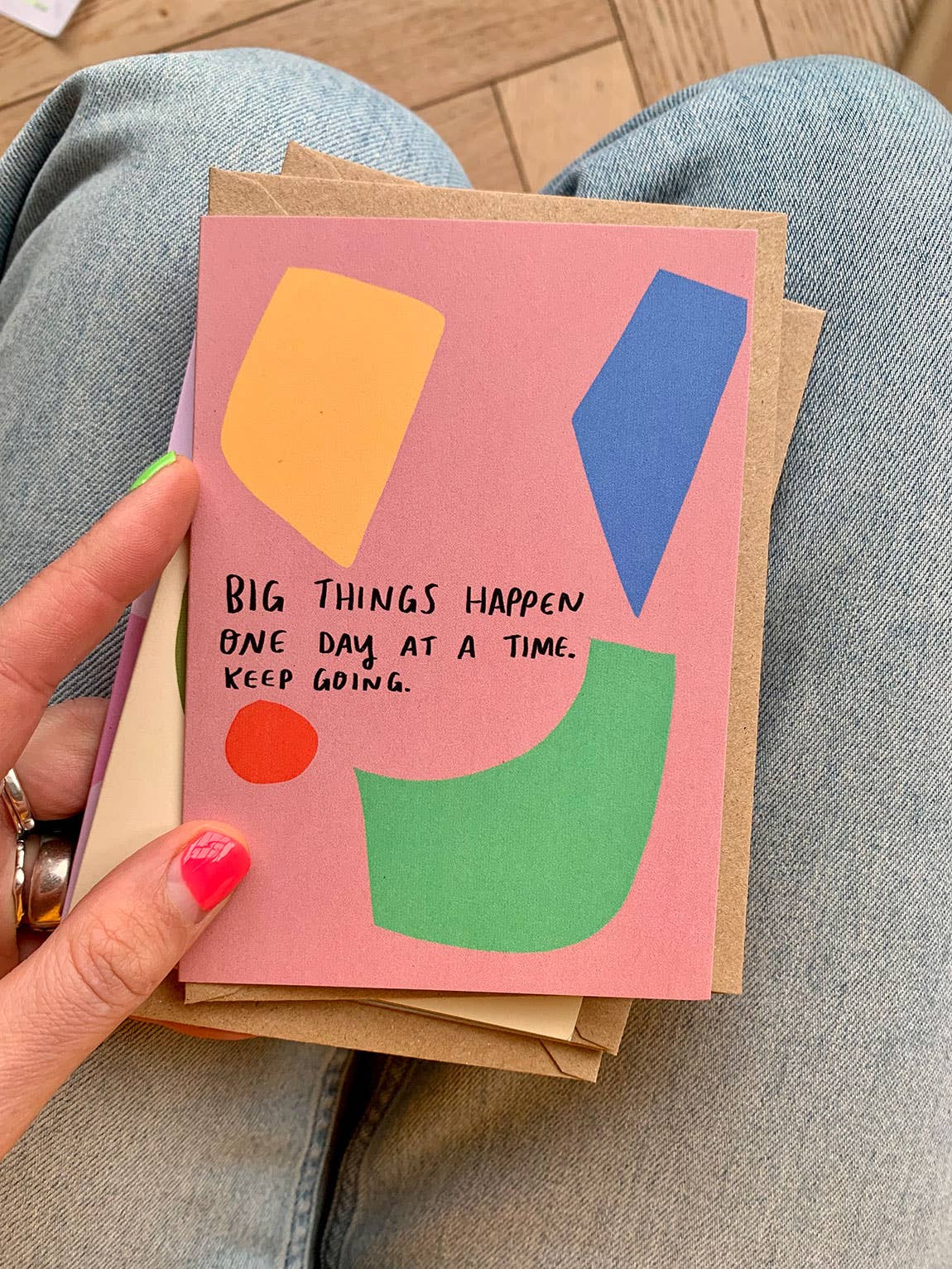 Big Things Happen card