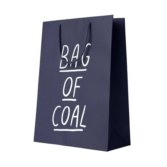 Bag of Coal Christmas Gift Bag