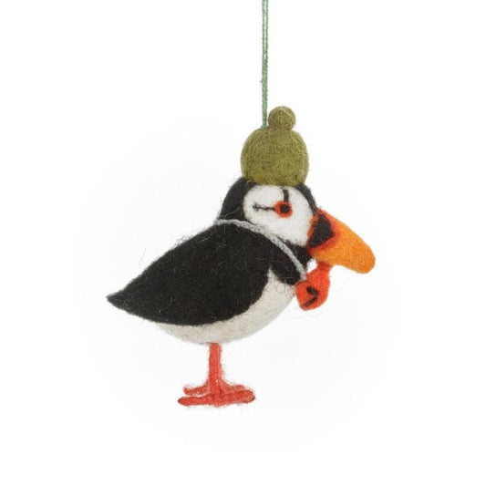 Felt Paddy Puffin Decoration