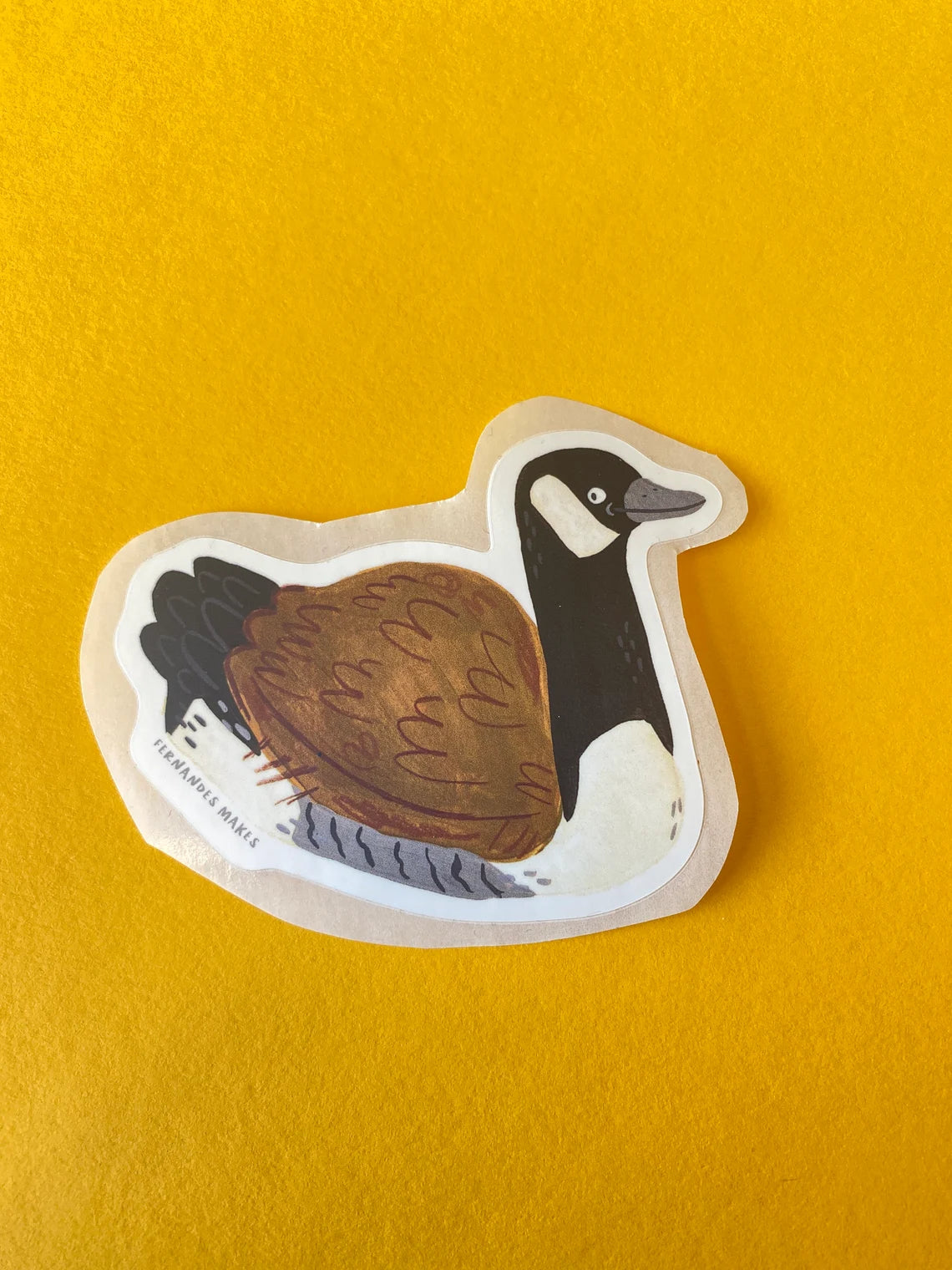 Canadian Goose Sticker by Fernandes Makes