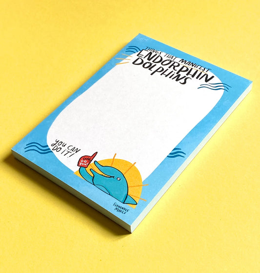 Endorphin Dolphin Notepad