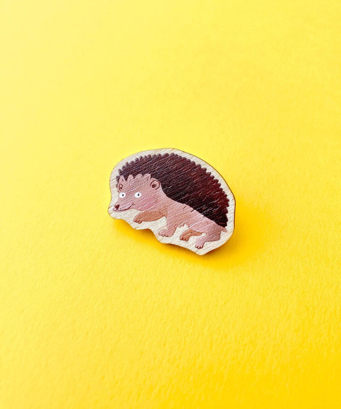 Hedgehog Wooden Pin