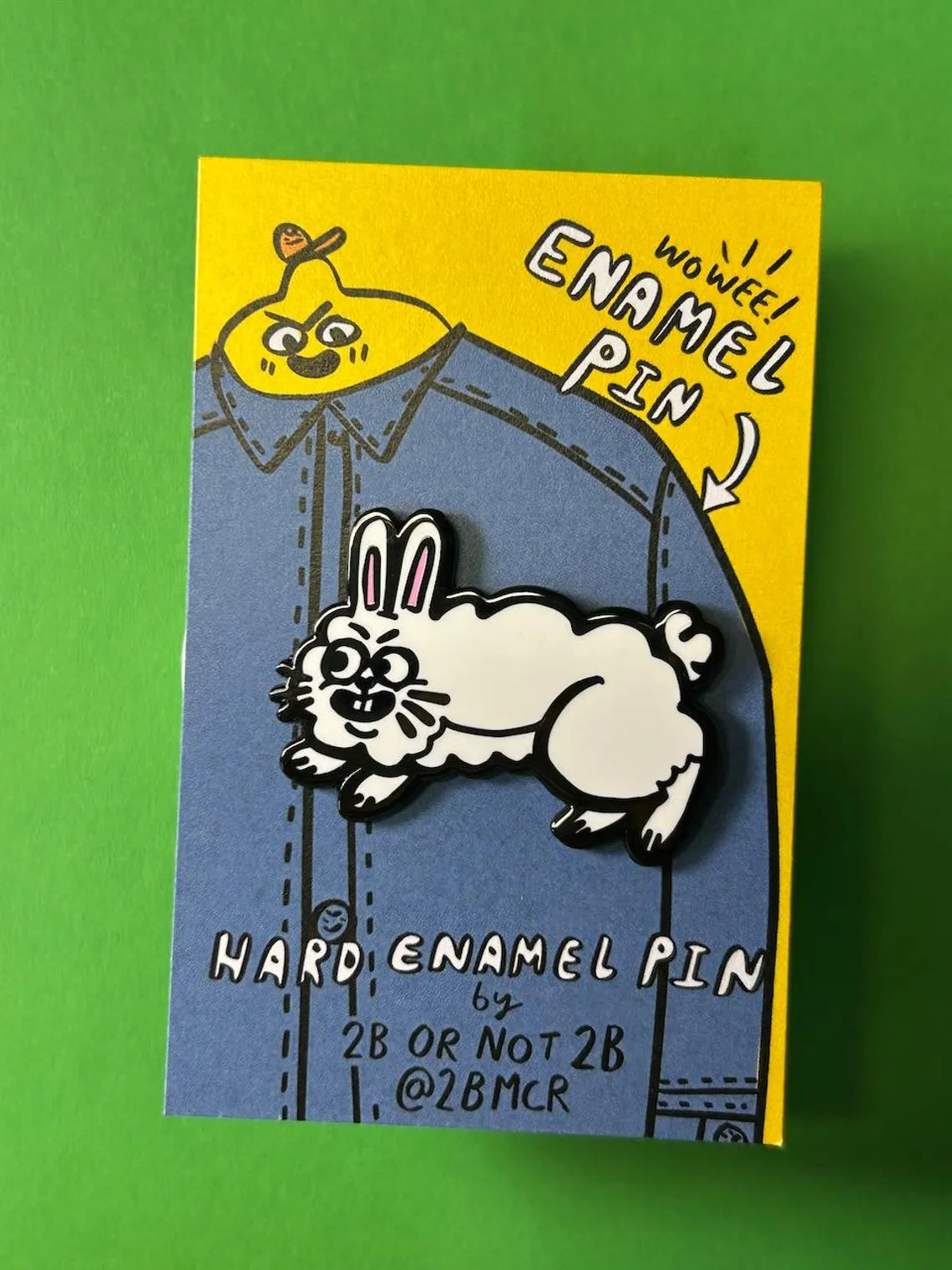 Rascal Rabit Pin Rabbit Enamel Pin Collection by 2Bmcr – Flock and Gaggle