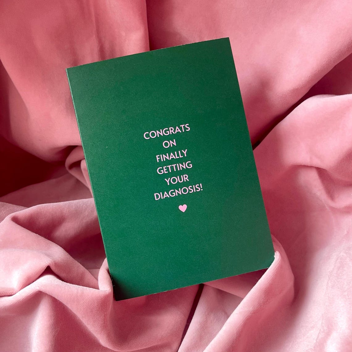 Diagnosis Card by PinkVine