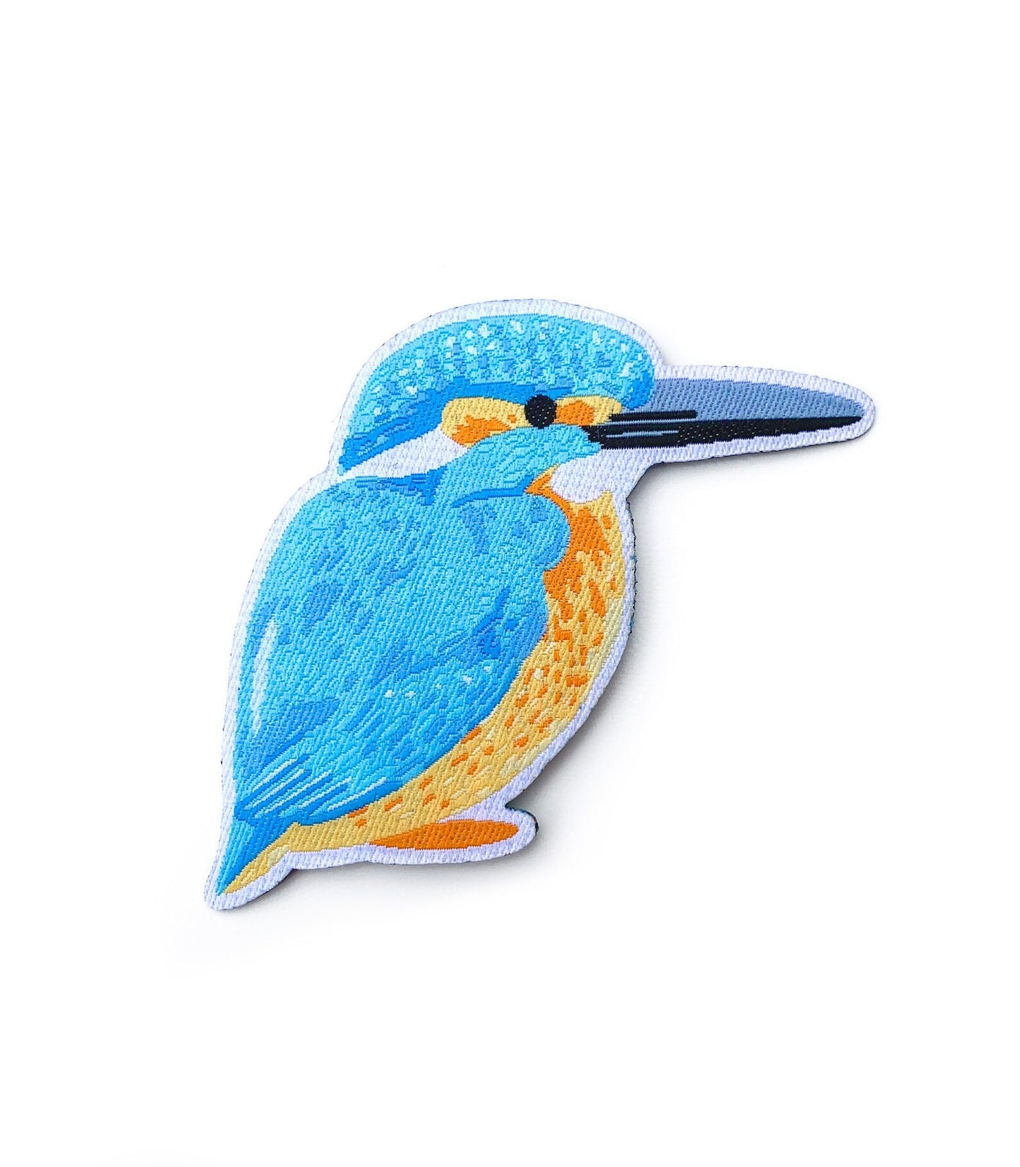 Kingfisher Woven Patch by Tom Hardwick