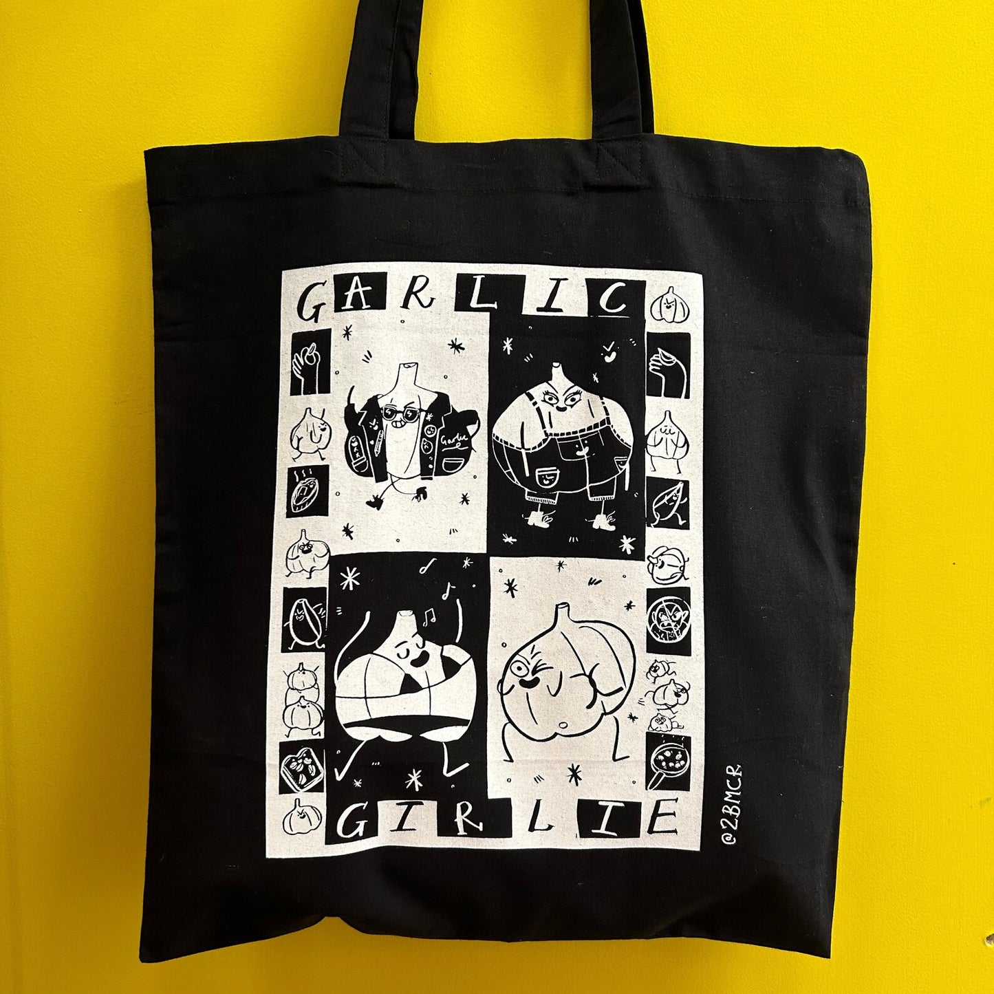 Garlic Girlie Tote by 2B Mcr