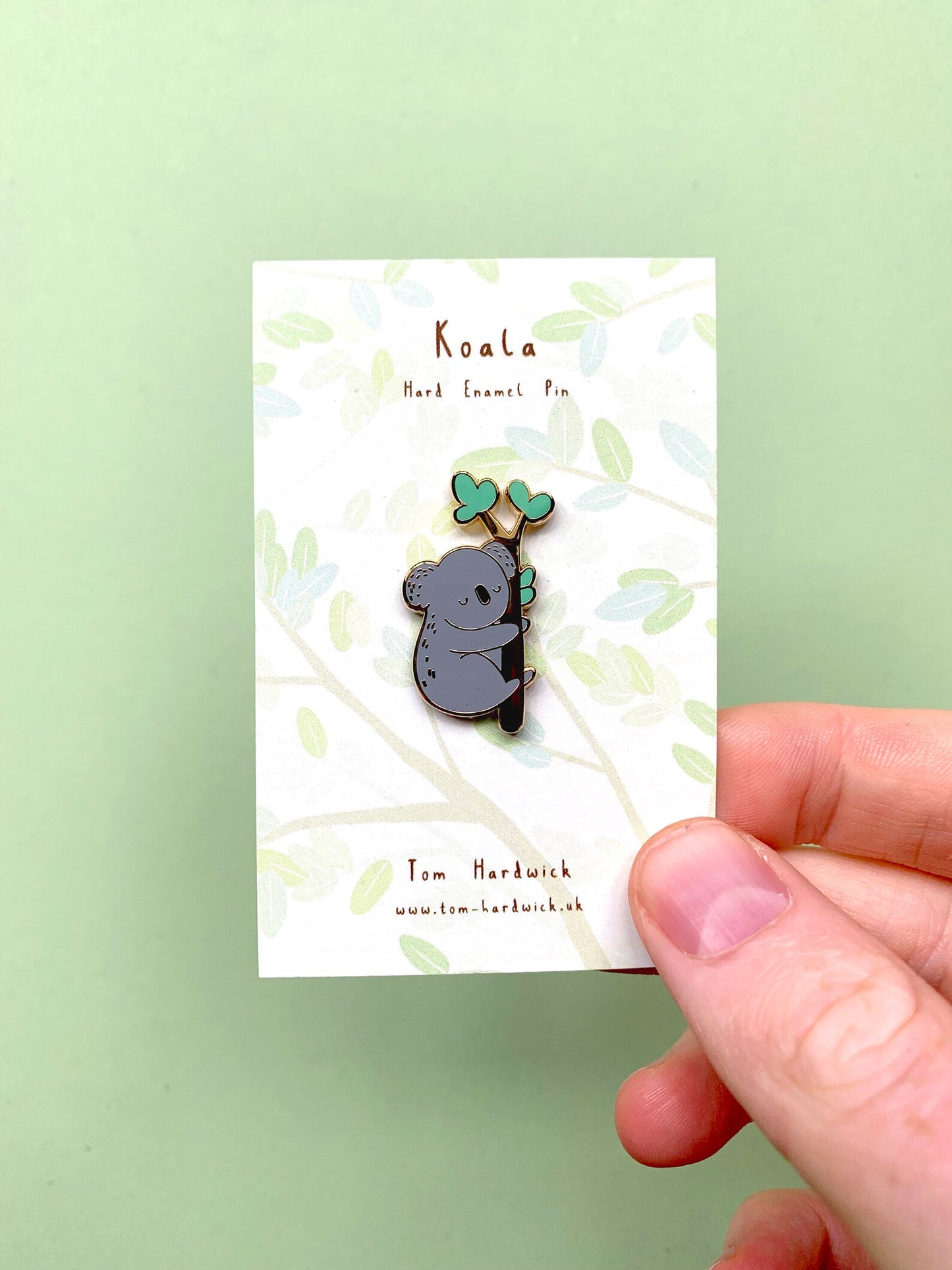 Koala Enamel Pin by Tom Hardwick