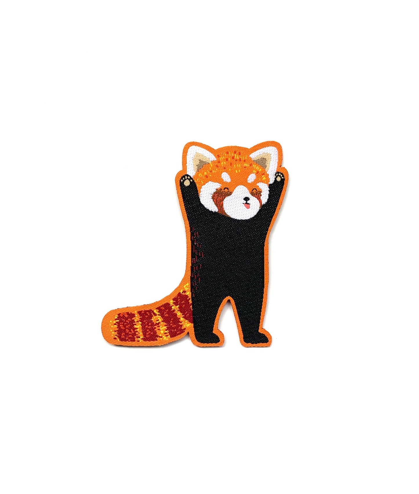 Fun Red Panda Woven Patch by Tom Hardwick