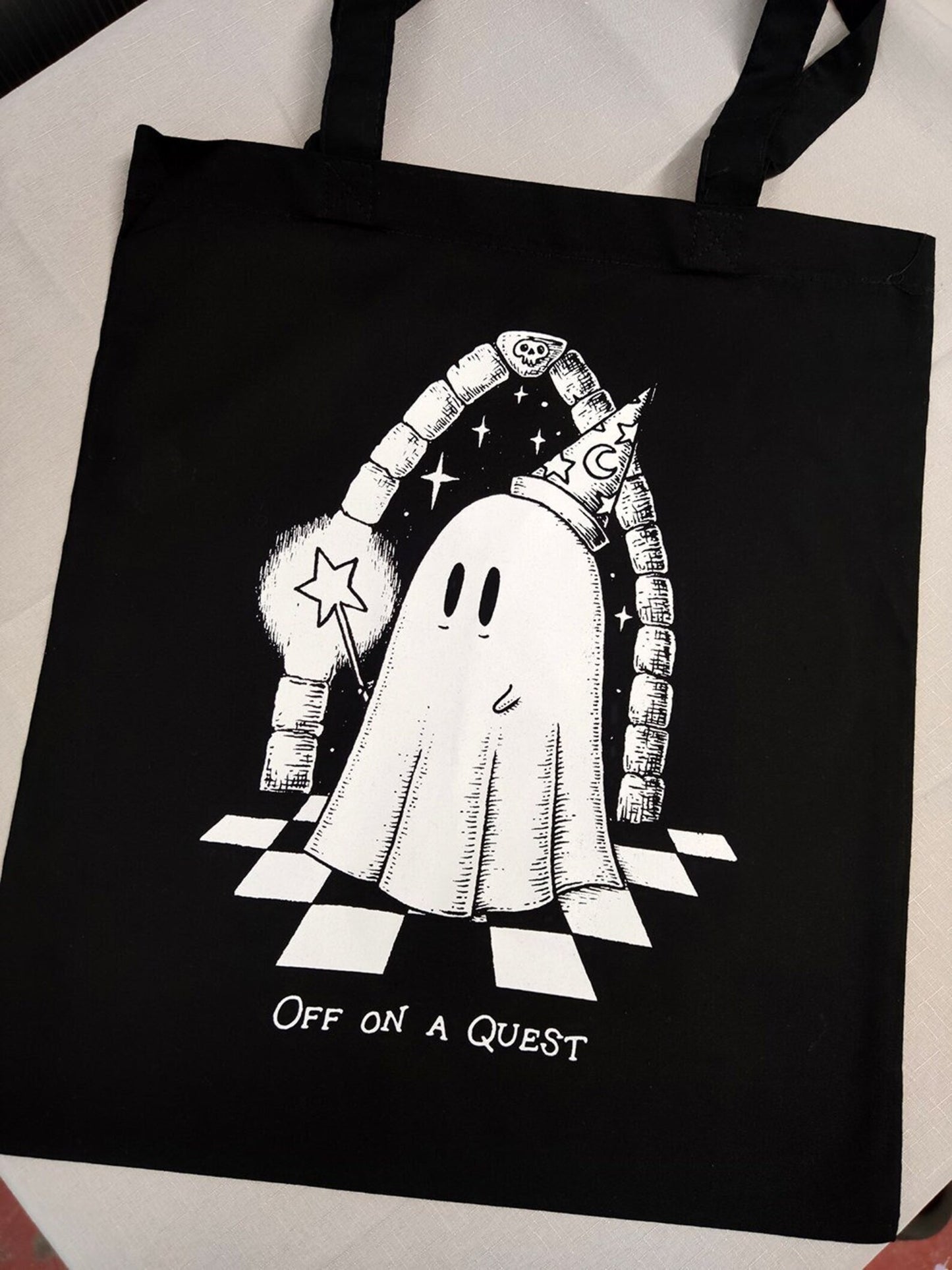 On A Quest Tote Bag by Jon Turner