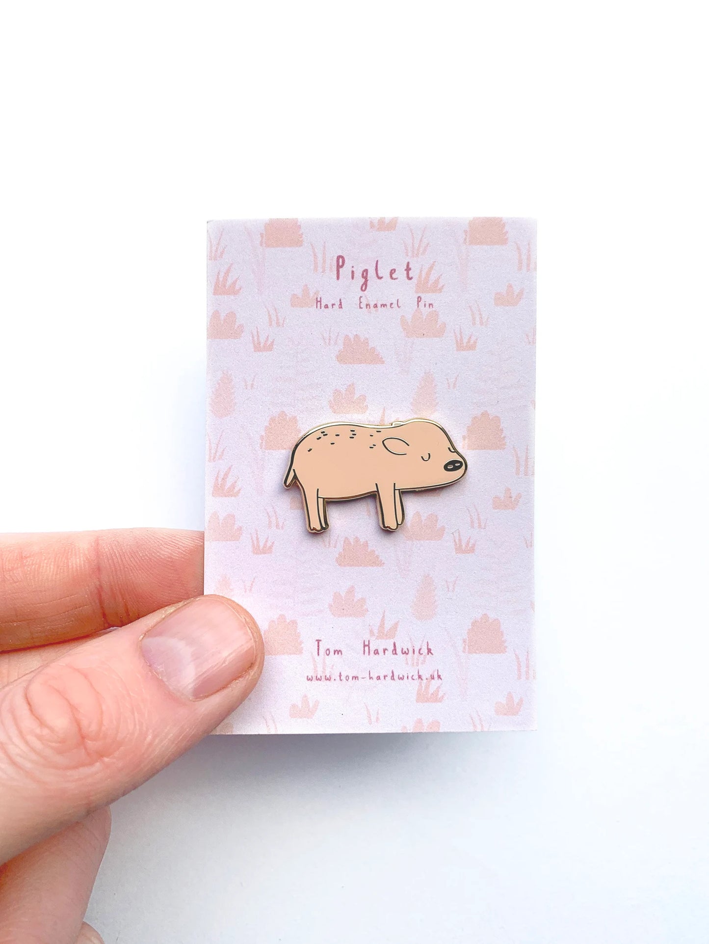 Piglet Enamel Pin by Tom Hardwick