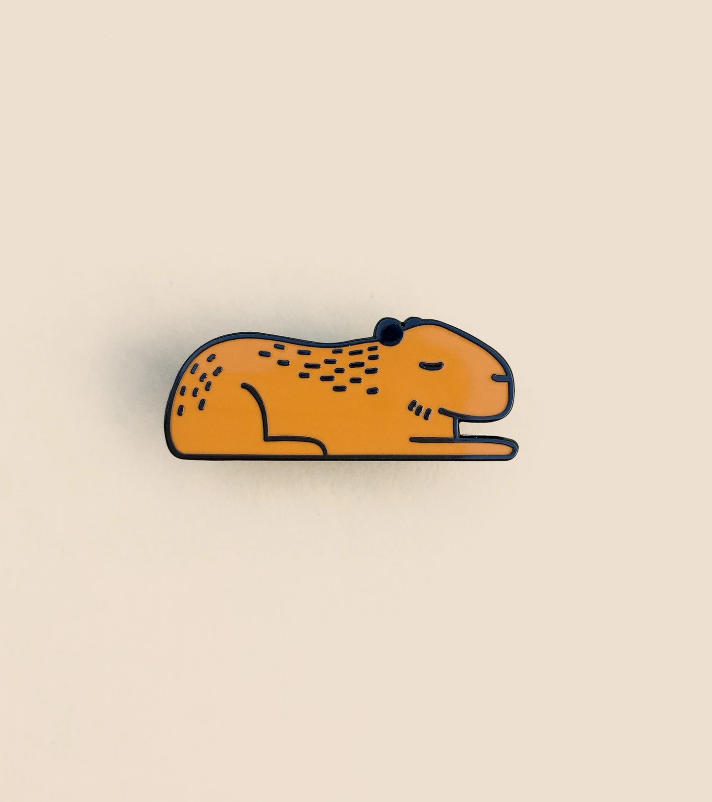 Capybara Enamel Pin by Tom Hardwick