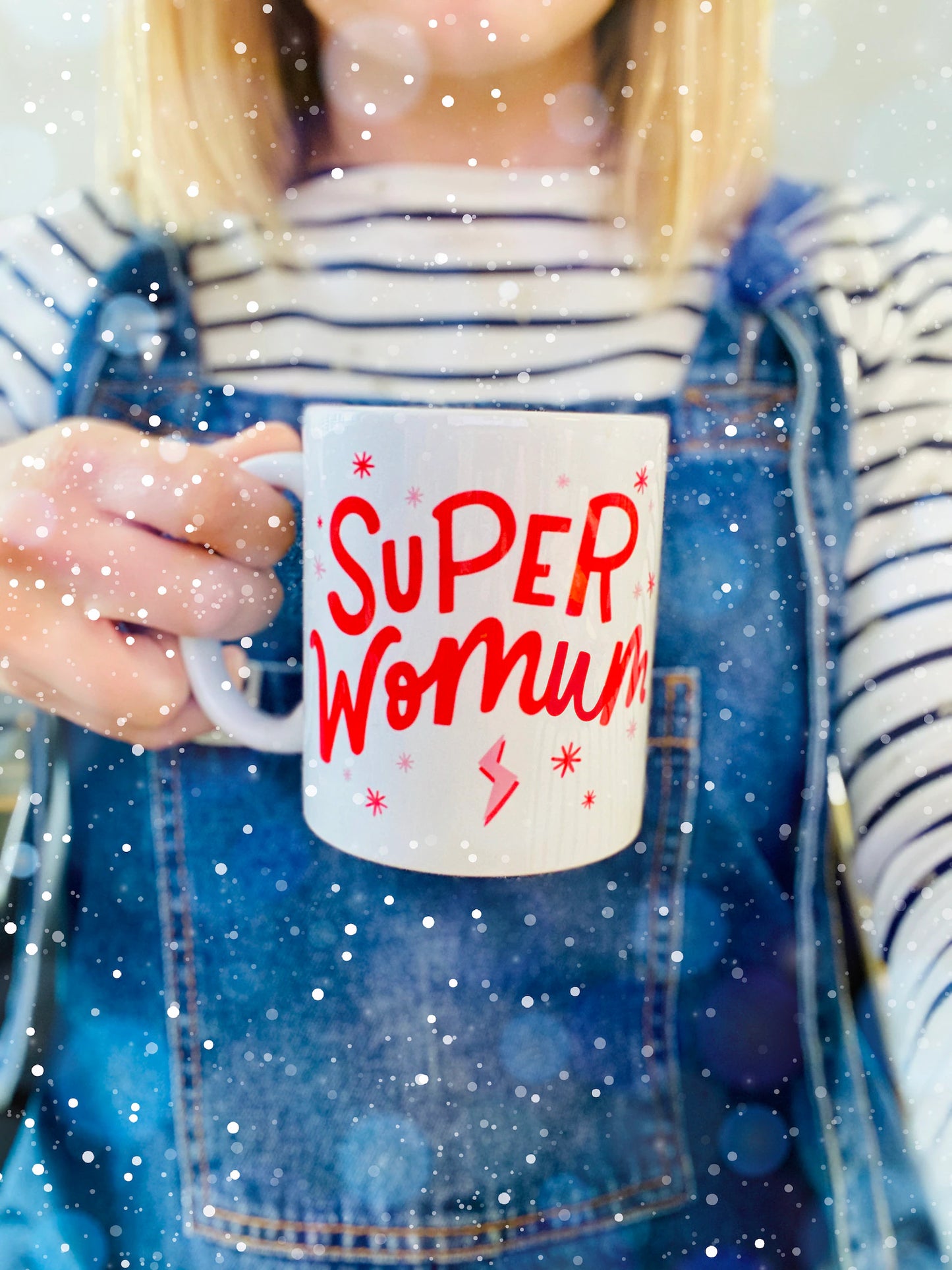 Super Womum Mug by Dotty Black