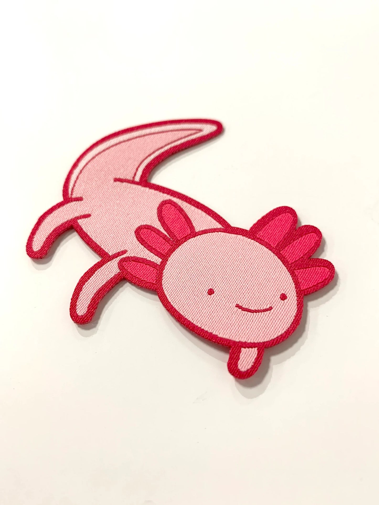 Axolotl Woven Patch by Tom Hardwick