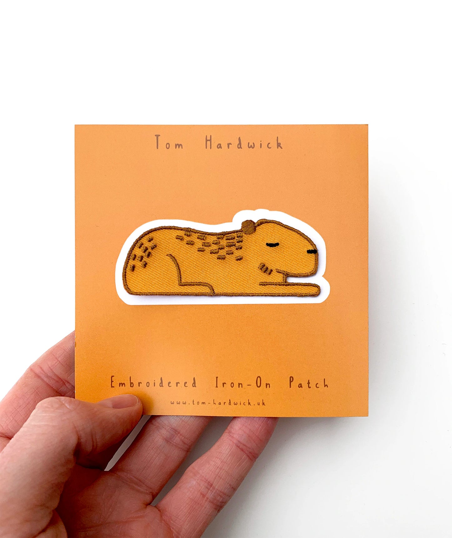 Capybara Woven Patch by Tom Hardwick