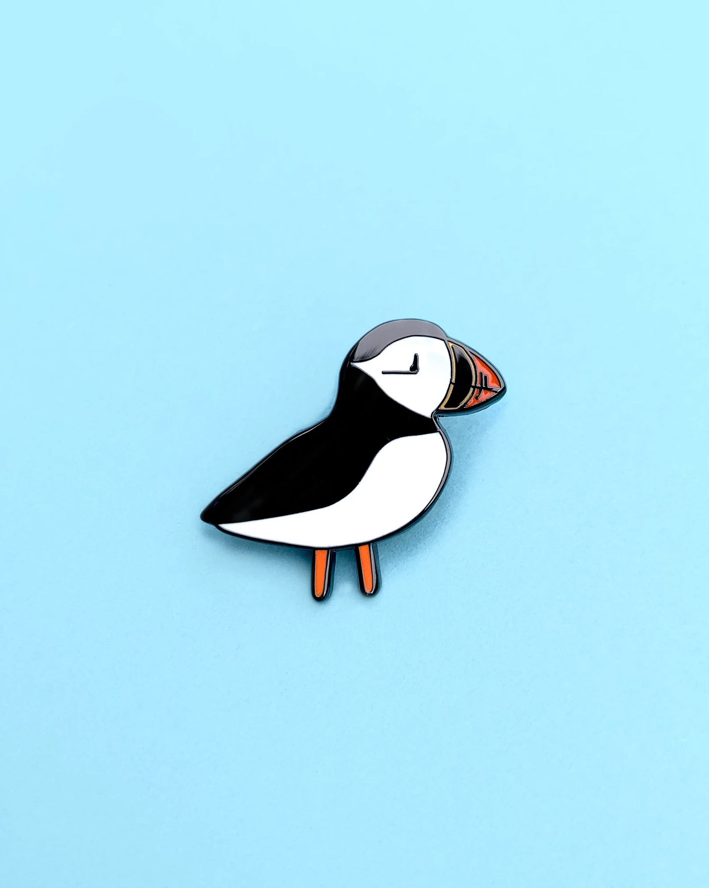 Puffin Enamel Pin by Tom Hardwick