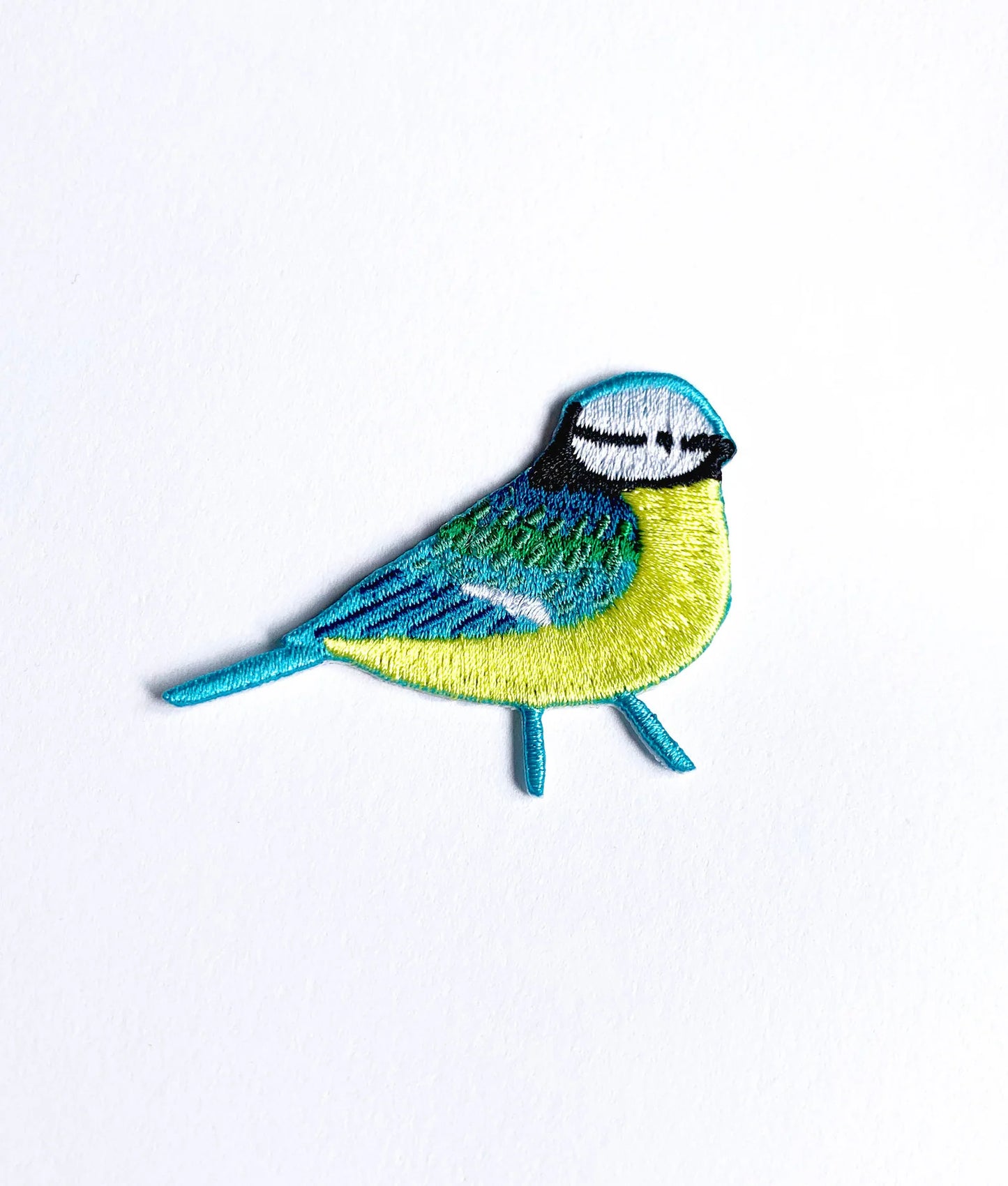 Blue Tit Woven Patch by Tom Hardwick