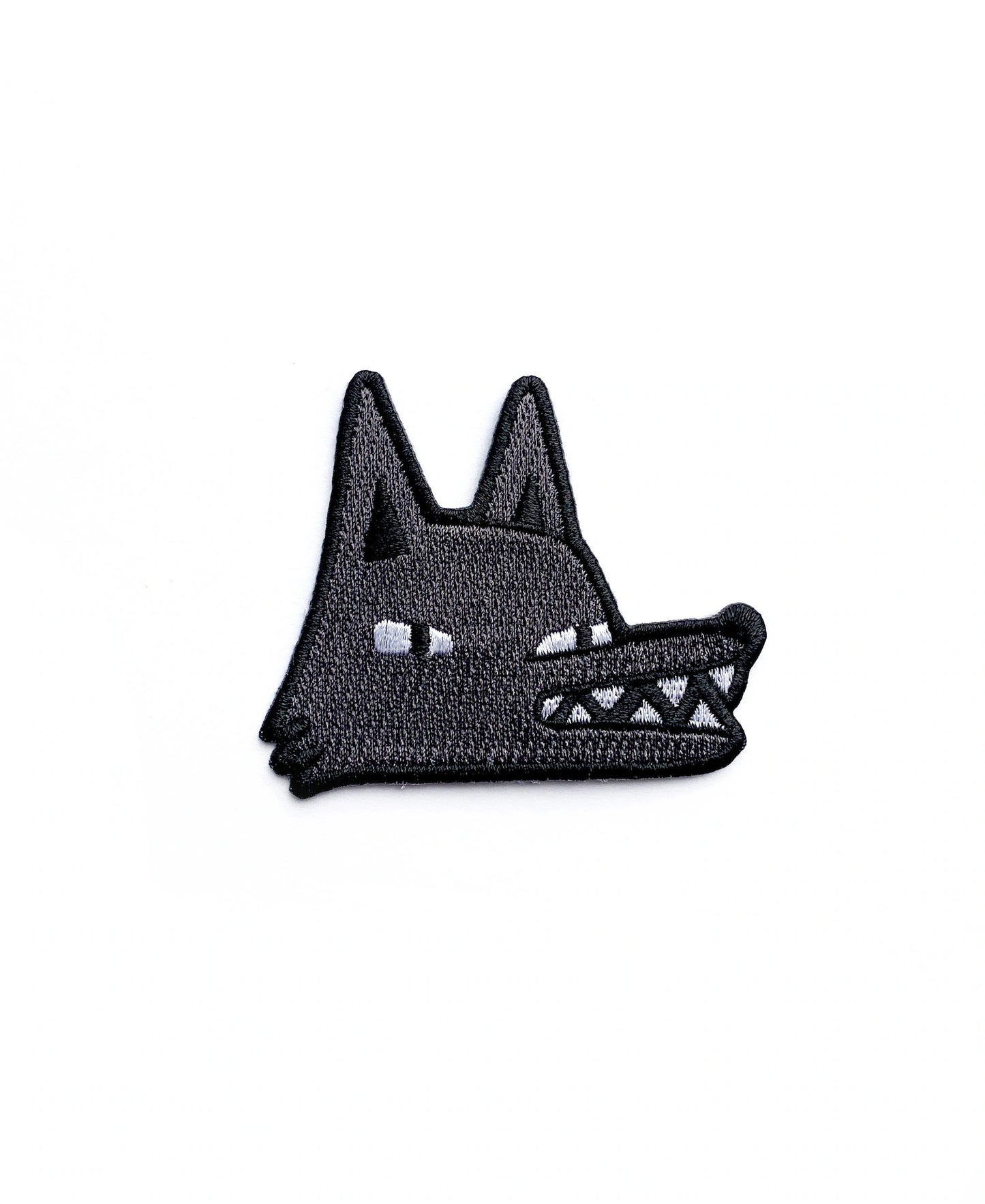 Wolf Face Woven Patch by Tom Hardwick