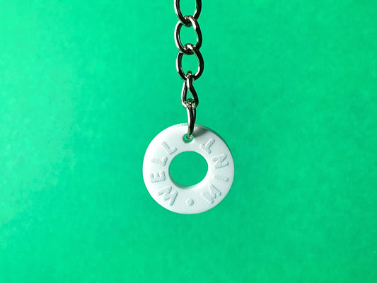 Well Mint 'Polo' Keyring by Gilleard