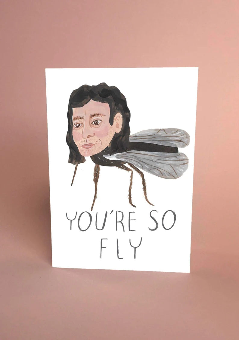 You're So Fly Jeff Golblum Card