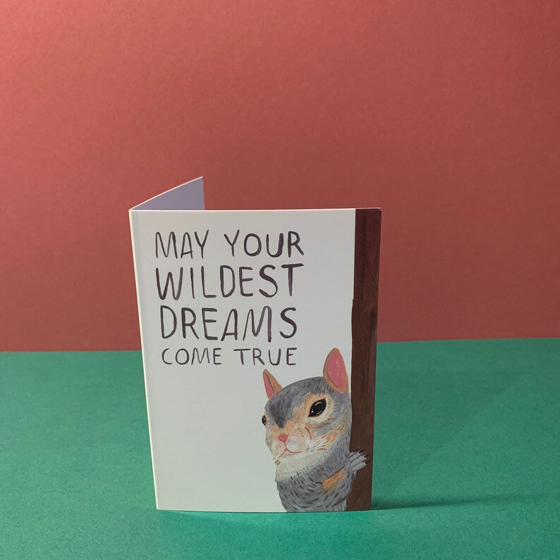 May Your Wildest Dreams Come True Card