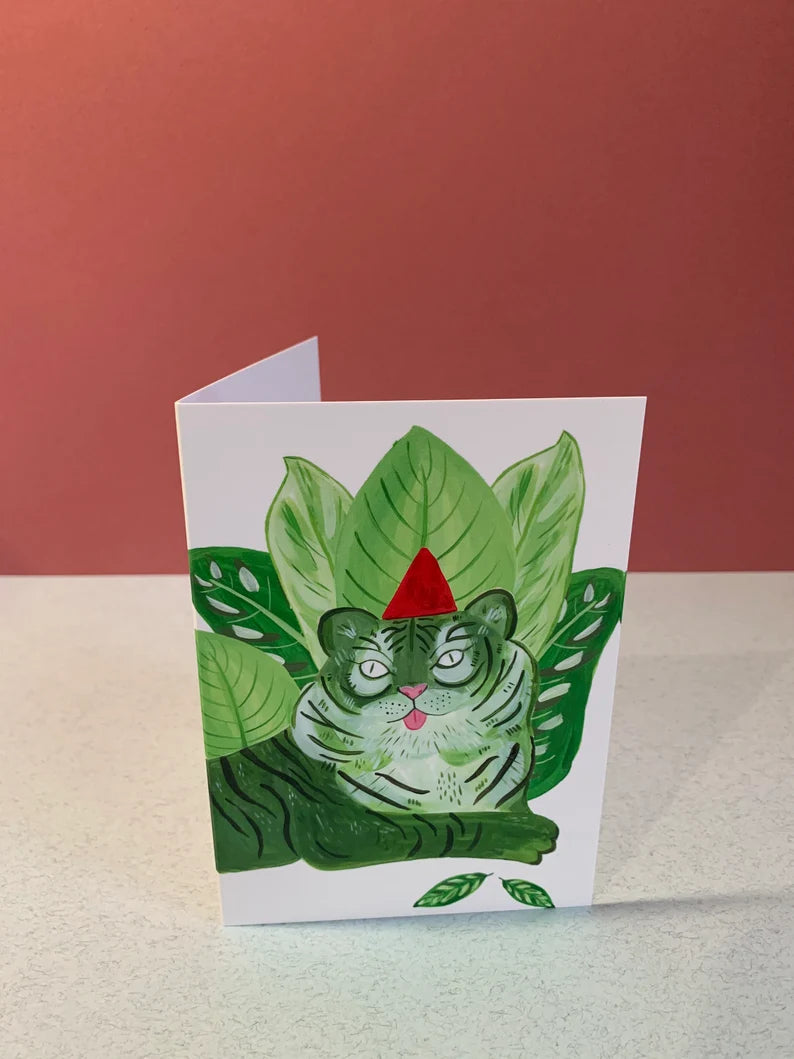 Party Tiger Card