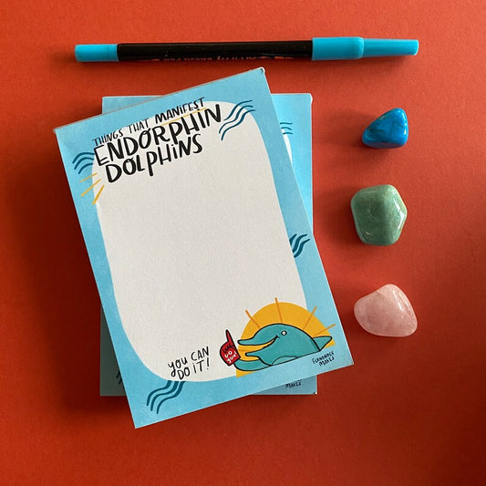 Endorphin Dolphin Notepad by Fernandes Makes