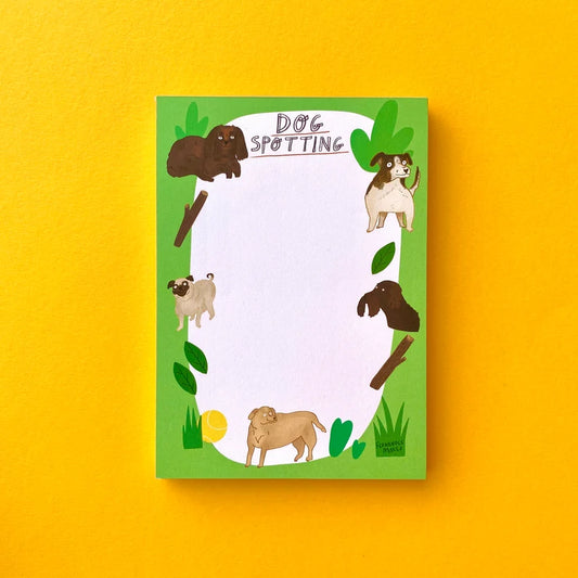 Dog Spotting Notepad by Fernandes Makes