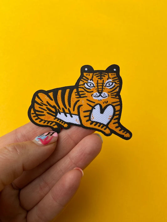 Tiger Woven Patch by Fernandes Makes