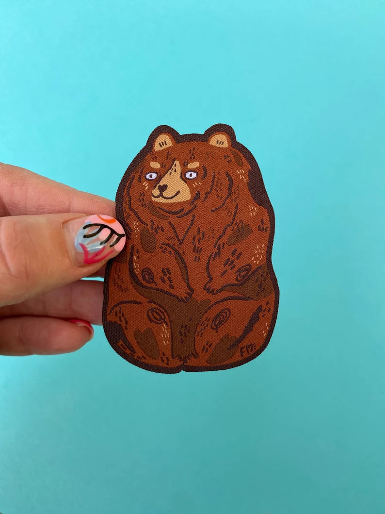 Bear Woven Patch by Fernandes Makes