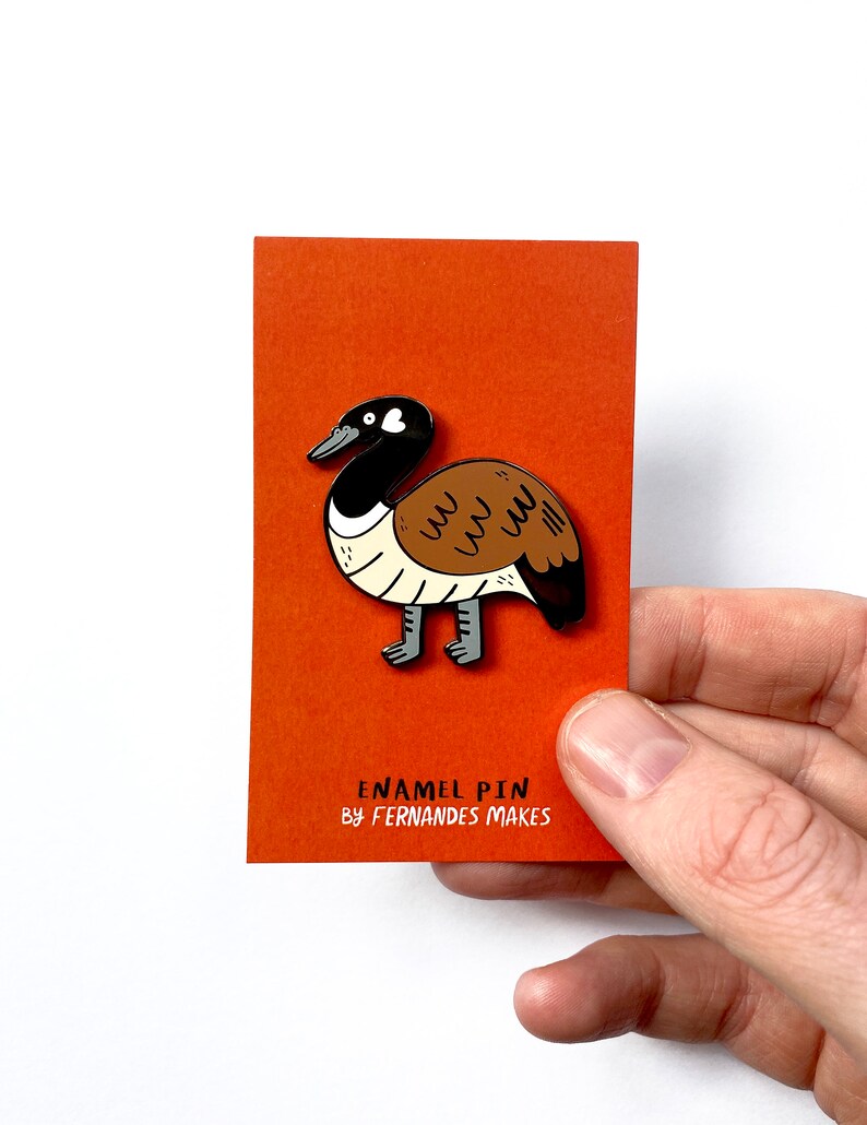 Canadian Goose Enamel Pin