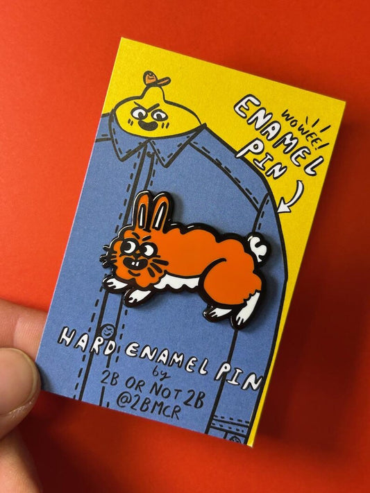 Rabbit Enamel Pin Collection by 2Bmcr