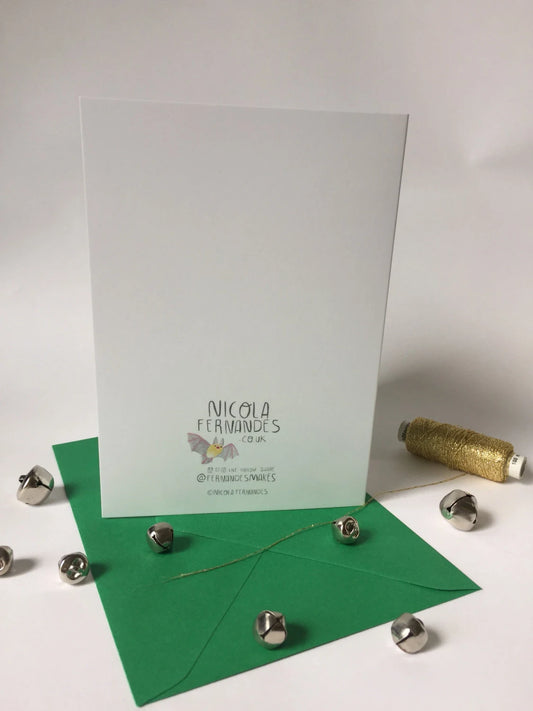 Spruce Willis Festive Greeting Card