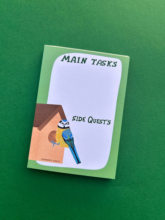 Side Quests Notepad by Fernandes Makes