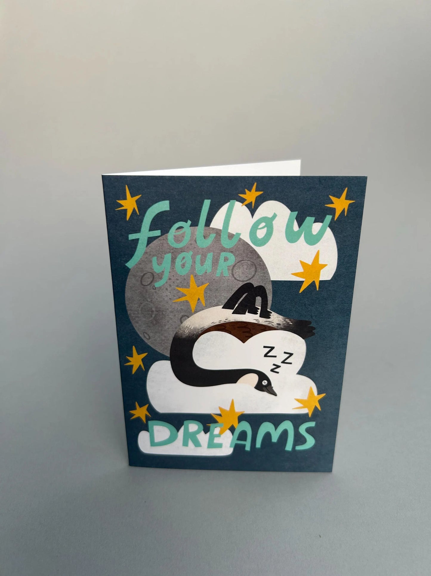 Follow Your Dreams Greeting Card by Fernandes Makes