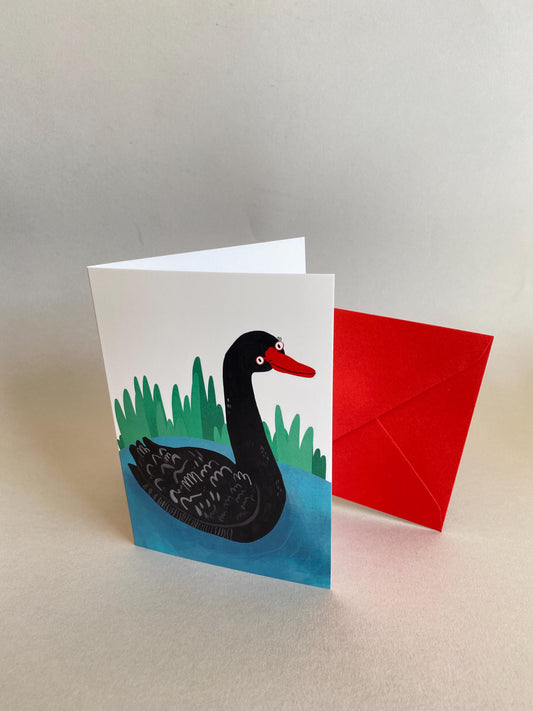 Black Swan Card by Fernandes Makes
