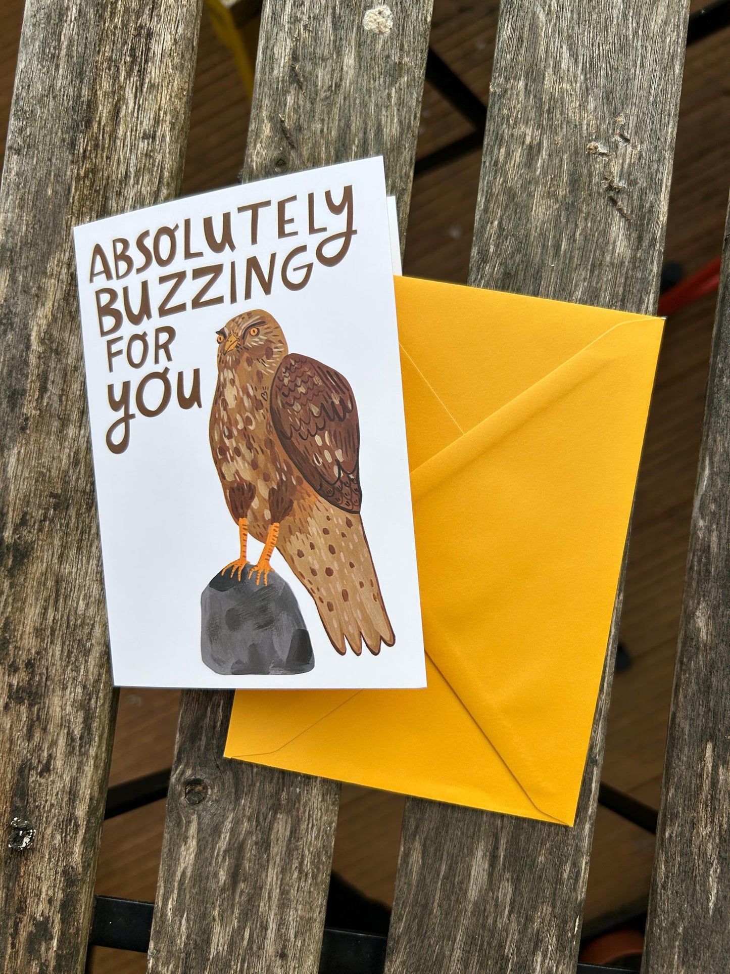 Absolutely Buzzing For You Greeting Card by Fernandes Makes