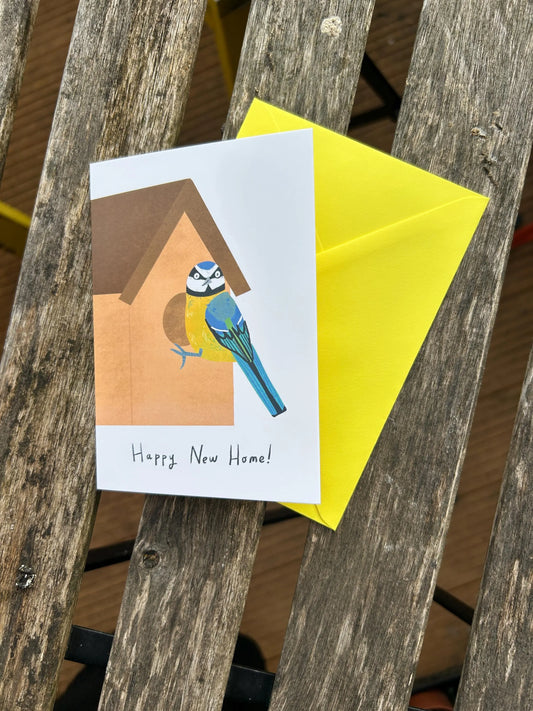 Happy New Home Greeting Card by Fernandes Makes