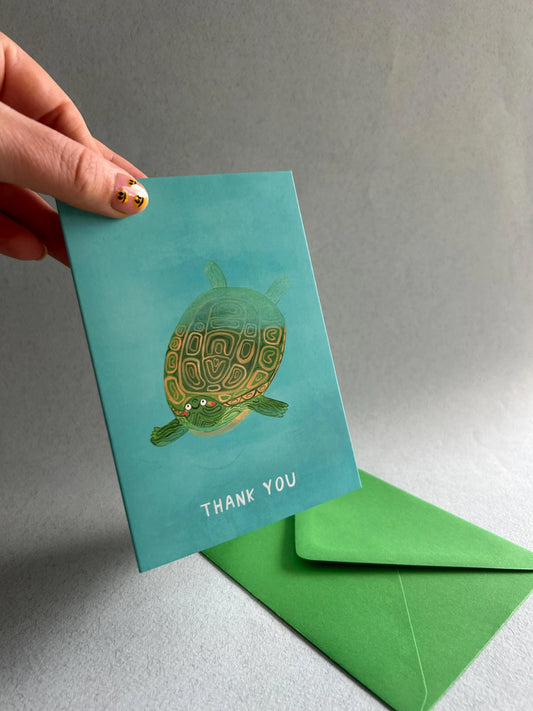 Thank You Turtle Card