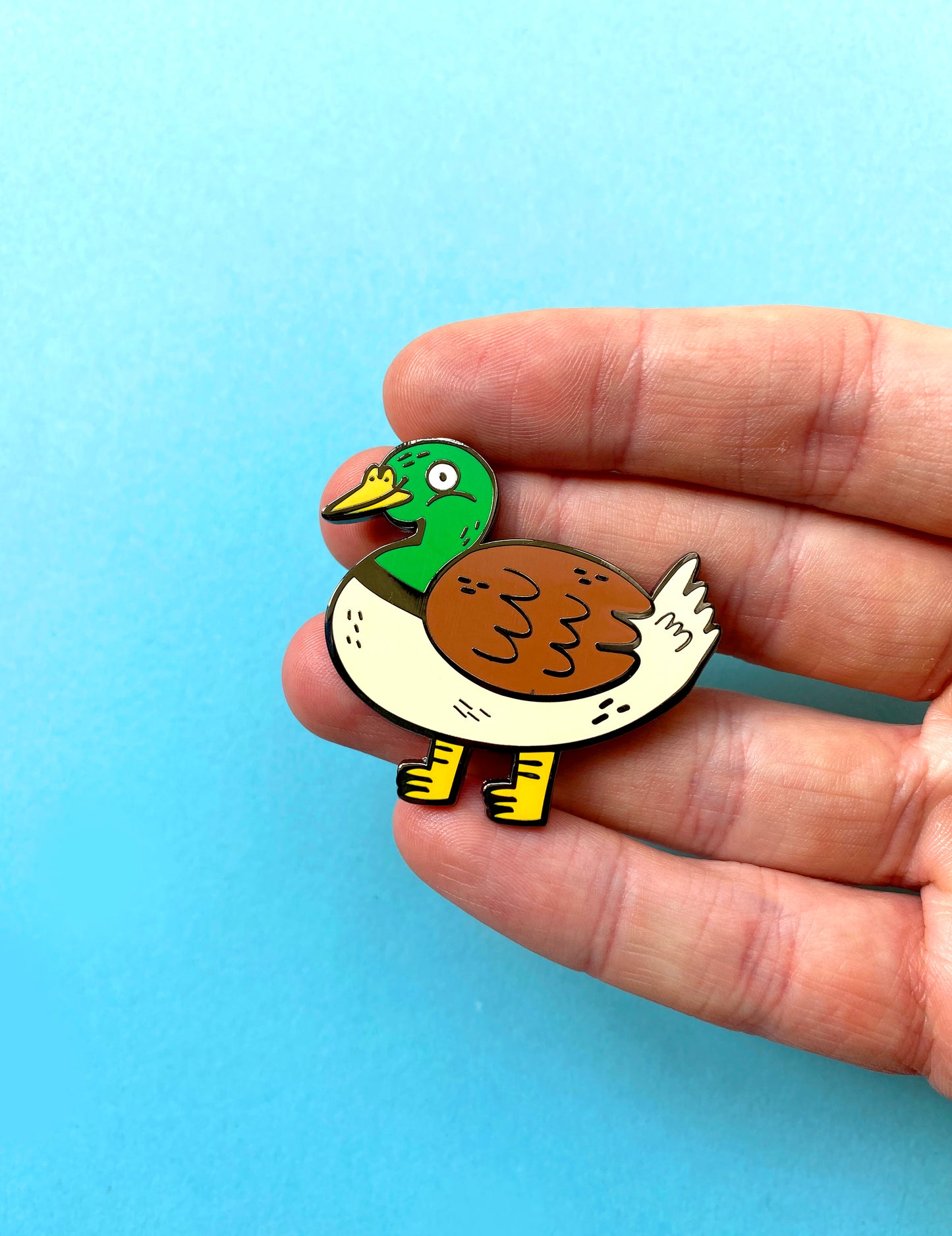 Duck Enamel Pin by Fernandes Makes