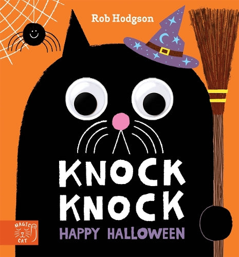 Knock Knock Happy Halloween - A Googly Eyed Joke Book (Board book) Jennifer Eckford